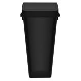Glad Trash Can with Clorox Odor Protection | Linkable, 12 Gallon, Black