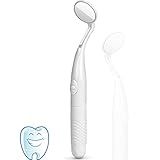 ffresiss Dental Mirror with Light,Teeth Inspection LED Anti-Fog Mouth Mirror,Dentist Oral Care Tool