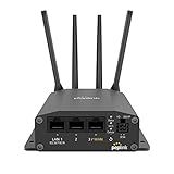 Peplink Cellular Router MAX BR1 Mini - LTE (CAT 7) WiFi Router | LTE Cellular Modem | 3 Ethernet LAN, Built-in WiFi | Redundant SIM Slots, Built-in eSIM | Upgradeable to Dual WAN | VPN capable