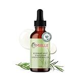 Mielle Organics Rosemary & Mint Hair Oil - Strengthening Biotin Oil Infused Frizzy & Damaged Hair Care - Split Ends & Dry Scalp Treatment to Support Longer, Healthier Strands, 2 Ounce