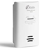 Kidde Carbon Monoxide Detector, Plug-in Carbon Monoxide Detector with AA Battery Backup, 85 dB Alarm, LED Status Light Indicators, 3rd Edition