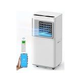 Portable-Air-Conditioners-16,000-Btu - AC Unit 5 in 1 Wifi Smart Air Conditioner with APP, Fan & Dehumidifier, Remote, 24H, Window Kits Included Drainage-free Cooling for Large Room Indoor