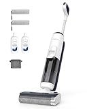 Tineco iFLOOR 5 Breeze Complete Wet Dry Vacuum Cordless Floor Washer, One-Step Cleaning for Hard Floors, Edge Clean, Auto Self-Cleaning, Lightweight & Cordless Design