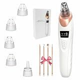2026 Pore Vacuum, Rechargeable Blackhead Remover Vacuum Skincare - White