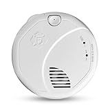 First Alert Combination Smoke & Carbon Monoxide Alarm, Battery Operated Detector with Test & Silence Button, SMCO100, 1-Pack,White