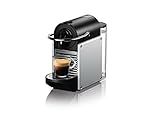 Nespresso Pixie Espresso Machine by De'Longhi, 1100ml, Aluminum,Silver