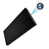 YINGZIKEJI Hidden Camera - 1080P 10000mAh Spy Camera - Power Bank Camera - Small Secret Camera - Home Security Camera Nanny Cam with Night Vision, Motion Detection, Gravity Sensor, No-WiFi, 512GB Max