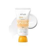 Anua Zero-Cast Moisturizing Sunscreen SPF 50, 1.69 fl oz