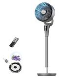 DREO Fan for Bedroom, Standing Oscillating Fan for Whole Room, Quiet Fan
