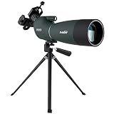 SVBONY SV28 Spotting Scope, Angled 25-75x70 with Tripod for Target Shooting