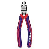 WORKPRO 6” Wire Cutters Heavy Duty CRV Steel, Diagonal Pliers for Cutting Wires Craft, Comfort Grip Handle
