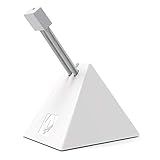 HOTLINEGAMES Mouse Bungee Mouse Cord Clip Cord Management System Fixer Holder for Esports FPS Game (3.0 New White)