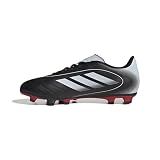 Adidas Unisex-Adult Goletto IX Firm Ground/Multi Ground Soccer, Black/White/Better Scarlet, 9
