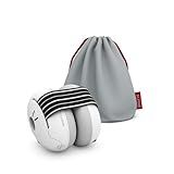 Alpine Muffy Baby Ear Protection for Babies and Toddlers up to 36 Months - CE & ANSI Certified - Noise Reduction Earmuffs - Comfortable Baby Headphones Against Hearing Damage & Improves Sleep - Black