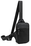 higouta Mini Sling Bag for Men Women, Small Crossbody Waterproof Practical Shoulder Chest Bag for Travel Work Sport