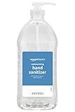 Amazon Basics Hand Sanitizer, Original Scent, Contains 62% Ethyl Alcohol, 67.60 Fl Oz (Pack of 1) (Previously Solimo