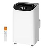 Inverter 16000 BTU Portable Air Conditioner, 3 in 1 Portable Ac Unit Cools Up for Rooms 850 Sq. Ft, Dual Hose Standing AC for Bedrooms with Dehumidifier, Fan, Quiet Sleep Mode, Remote Control