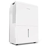 hOmeLabs 3000 Sq. ft. Energy Star Dehumidifier - Ideal for Medium to Large Rooms, Bedrooms and Home Basements - Powerful Moisture Removal and Humidity Control - 35 Pint (Previously 50 Pint)