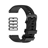 MTHGH 22mm quick-release Watch Band for Smartwatch + 4PCS Fastener Ring, Watch Strap for Huawei GT, Soft Silicone Replacement Wrist Band for Huawei GT 2/2Pro/2e / 3/3Pro / 4/5/5Pro