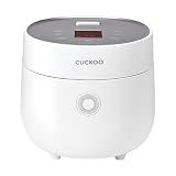 CUCKOO Micom Fuzzy Logic Rice Cooker, 12-Cup Cooked, White, CR-0675FW