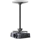 Mount-It! PRO Projector Ceiling Mount, Heavy-Duty Commercial Grade, 77 lb Capacity, Adjustable Extension 29.3–45.1 in, Universal Ceiling Projector Bracket for Home Theater, Classroom, Boardroom