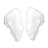 XQSMWF Front Left Right Side Headlight Cover Headlamp Clear Lens Shell Cover A2198202961 A2198203061 Compatible with Mercedes-benz W219 CLS Class 2006 2007 2008 2009 2010 2011 Pack of 2