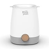 The First Years Baby Bottle Warmer and Sterilizer - Pacifier and Bottle Nipple Sanitizer - Feeding Baby Essentials for Formula or Breast Milk - Holds Multiple Sizes