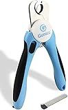 gonicc Dog & Cat Pets Nail Clippers and Trimmers - with Safety Guard to Avoid Overcutting, Free Nail File, Razor Sharp Blade - Professional Grooming Tool for Pets (for Large and Medium Dogs)