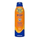 Banana Boat Sport Ultra SPF 100 Sunscreen Spray, 6oz | Sport Sunscreen Spray SPF 100, Banana Boat Sunscreen SPF 100 Spray, High SPF Sunscreen, Water Resistant Sunscreen, 6oz