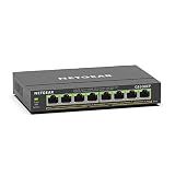 NETGEAR 8 Port PoE Gigabit Ethernet Easy Smart Managed Switch (GS308EP)