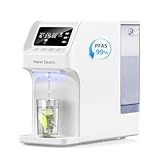 Waken Electric C11S Reverse Osmosis Water Filtration System Countertop 180oz Water Tank 4:1 Pure to Drain 8 Stage RO Filter No Installation for Home Apartment Condo RV