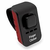 E-Collar Educator FT-330 Finger Clicker Dog Training Tool, Red