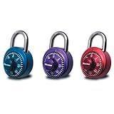 Master Lock 1530DCM Locker Lock Combination Padlock, 1 Count (Pack of 1) Colors May Vary