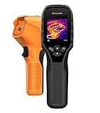 AccuMEMS GT14S Thermal Imaging Camera with Thermometer Mode, Ultra-Light 240g, -4°F~1022°F Range, 14H Runtime, Live Tracking with Edge-Enhanced Display, Infrared Camera for HVAC/Electrical Inspection