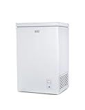 BLACK+DECKER 2.0 Cu. Ft. Compact Chest Freezer, Deep Freezer Holds Up To 70 Lbs. of Frozen Food, Removable Storage Basket, Manual Defrost, White