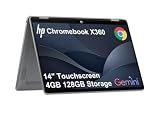 HP Chromebook 14 x360 Plus, 14" 2-in-1 Laptop, Intel N150, 4GB, 128GB UFS