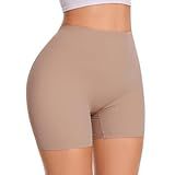 Ysabeloom Seamless Shaping Boyshorts Panties for Women Tummy Control Shapewear Underwear Under Dress Shorts