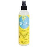 CURLS Aloe & Blueberry Juice Curl Moisturizer (8oz) Curl Refresher Spray for Curly Hair with Organic Blueberries Extract and Aloe Leaf Juice to Revive & Rejuvenate 2nd Day Curls and Promote Hair Growth