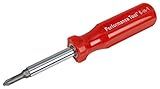 Performance Tool W975 6-in-1 Quick Change Screwdriver With Hex Torque Handle, Chrome Vanadium Steel