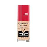 Covergirl Outlast Extreme Wear 3-in-1 Full Coverage Liquid Foundation, SPF 18 Sunscreen, Fair Ivory, 1 Fl. Oz.