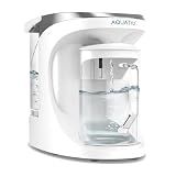 AquaTru Glass Carafe | Countertop Reverse Osmosis Water Filter Countertop RO System Water Purifier | 4 Stage Reverse Osmosis Filtration | Removes 84 Contaminants Like PFOA + PFOS, Lead, Microplastics