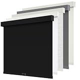 SUNOFF Cordless Blackout Roller Shades Blinds for Windows Free-Stop,Pull Down Room Darkening with Valance,Thermal Insulated Woven Fabric Window Door Blinds for Home,Office,Black 34" W x 72" H