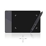 HUION 420 OSU Tablet Drawing Tablet, Graphics Tablet with Digital Stylus, 4 x 2.23 inches Pen Tablet for Digital Art, Design & Animation, Work with Mac, PC
