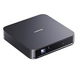 Dangbei Atom Portable Laser Projector, 1200 ISO Lumens, 3D Ready, Official Netflix, 1080p HD with 4K HDR Input, 180" Display, HDR10, 2x5W Dolby Audio, Home Theater Projector with WiFi and Bluetooth
