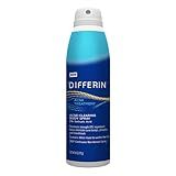 Differin Acne Body Spray, Acne Treatment with Salicylic Acid by the makers of Differin Gel, 360 Formula for Back Acne, Chest and Shoulders, 6 oz