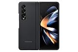 SAMSUNG Galaxy Z Fold4 Slim Standing Cover, Protective Phone Case, Prop Up for Hands Free Viewing, Soft, Matte Surface, US Version, Black