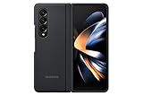 SAMSUNG Galaxy Z Fold4 Slim Standing Cover, Protective Phone Case, Prop Up for Hands Free Viewing, Soft, Matte Surface, US Version, Black
