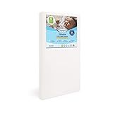 Graco Premium Crib & Toddler Mattress – GREENGUARD Gold Certified & CertiPUR-US Certified, Fits All Standard Crib & Toddler Beds, Waterproof Sleep Surface, Machine-Washable Outer Cover for Easy Care