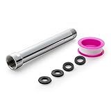 OFFO Shower Head Extension Arm, Shower Arm Extension Shower Head Extender Made of 304 Stainless Steel Shower Pipe Extension, Chrome 6 in