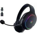 Razer Barracuda X Chroma Wireless Gaming Headset, 2.4 Ghz, Black